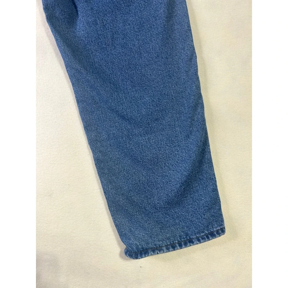 LL Bean Mens Classic Fit Denim Jeans Blue Medium Wash Straight Leg 37x29